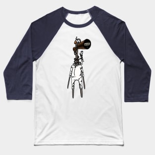 Hear It Honk : A Goose Siren Head Baseball T-Shirt